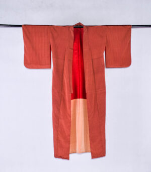 Vintage kimono komon z motywem shima