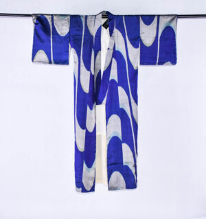 Vintage kimono komonn w odcieniu kon